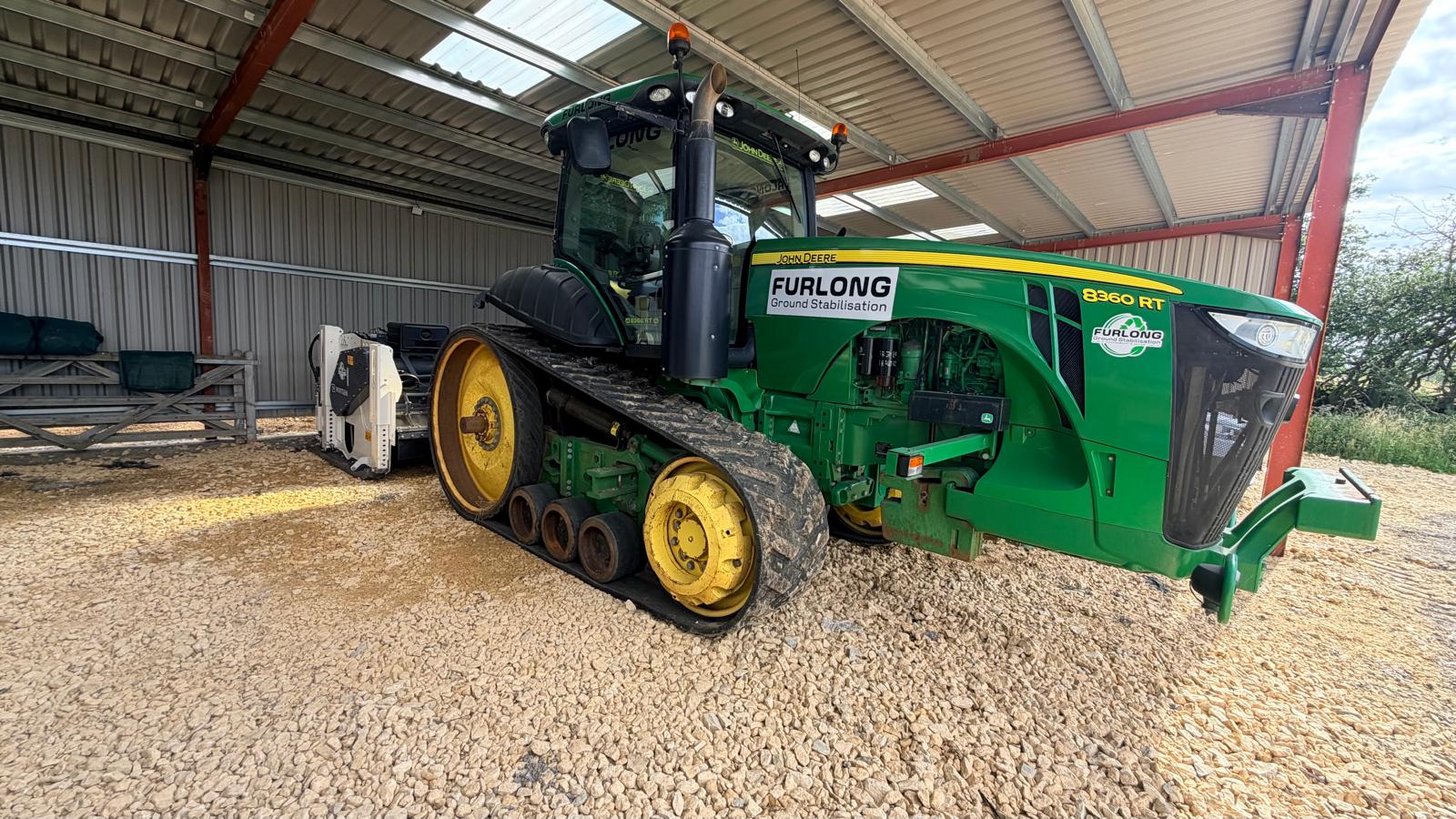 John Deere 8360RT tracked tractor